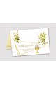 Personalized communion invitations from sets - Golden charms - obraz 1