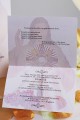 Personalized communion invitations from kits - Bławatek - obraz 3