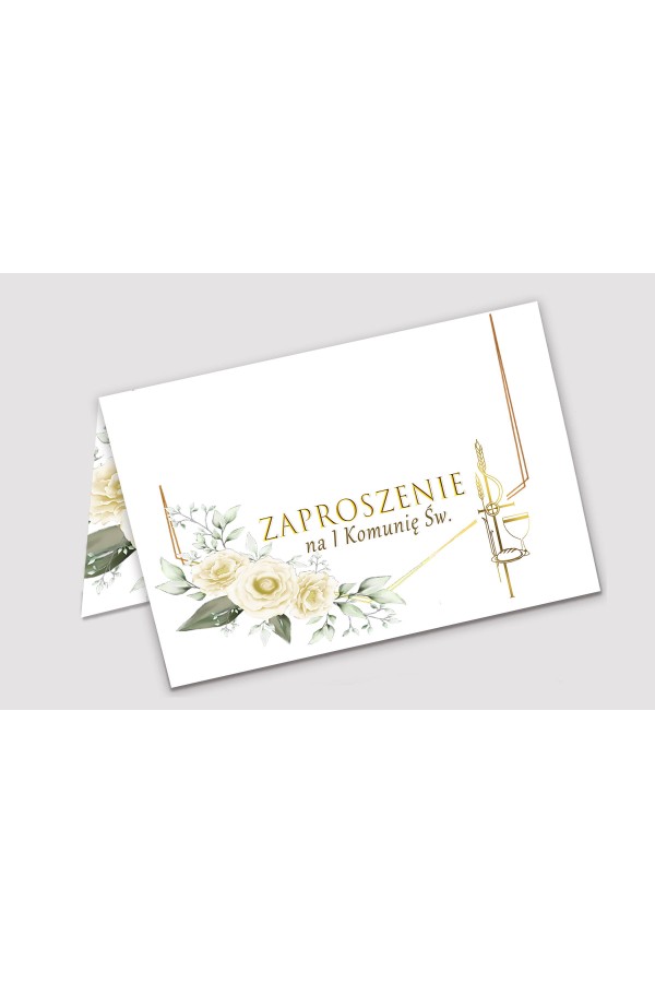 Personalized communion invitations from sets - Gracja - obraz 1