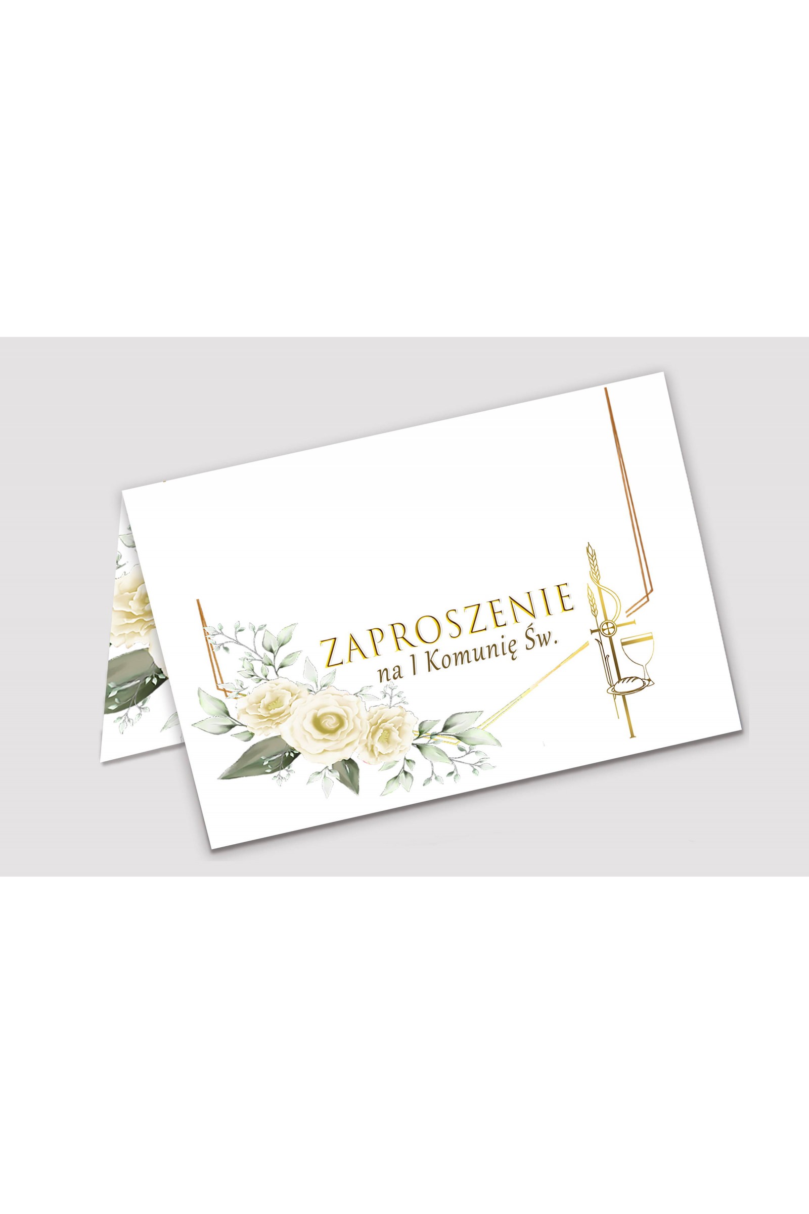 Personalized communion invitations from sets - Gracja - obraz 1