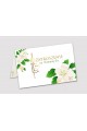 Personalized communion invitations from sets - Freshness of the morning - obraz 1
