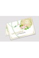 Personalized communion invitations from sets - Delicacy of lilies - obraz 1