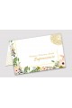 Personalized communion invitations from sets - Pastel poppies - obraz 1