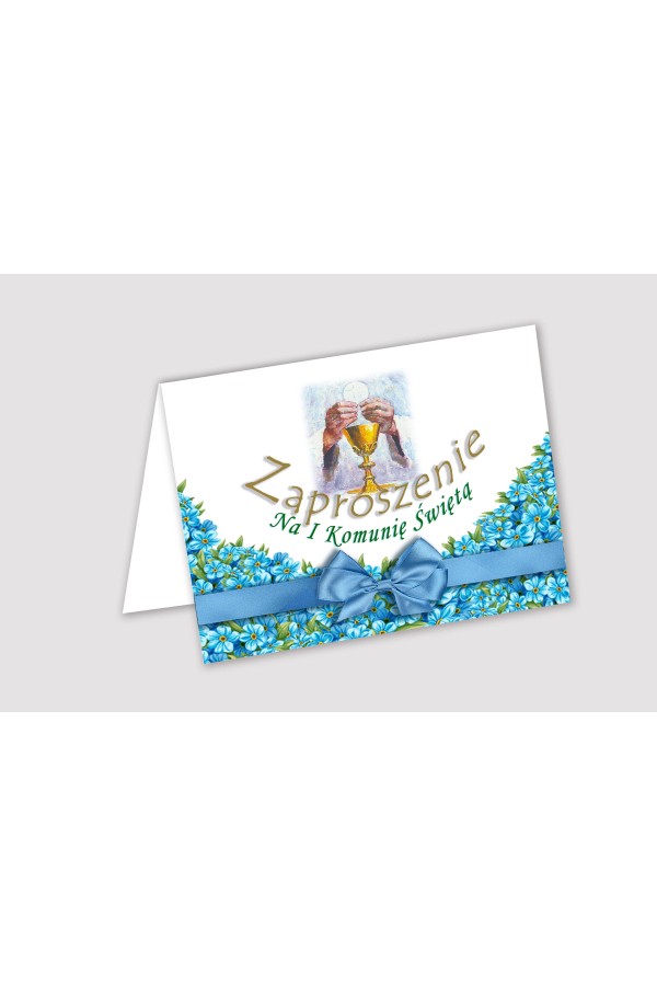 Personalized communion invitations from sets - Unforgettable Personalized communion invitations from sets - Unforgettable - obraz 1
