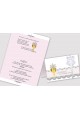 Personalized communion invitations from sets - Lace white - obraz 2