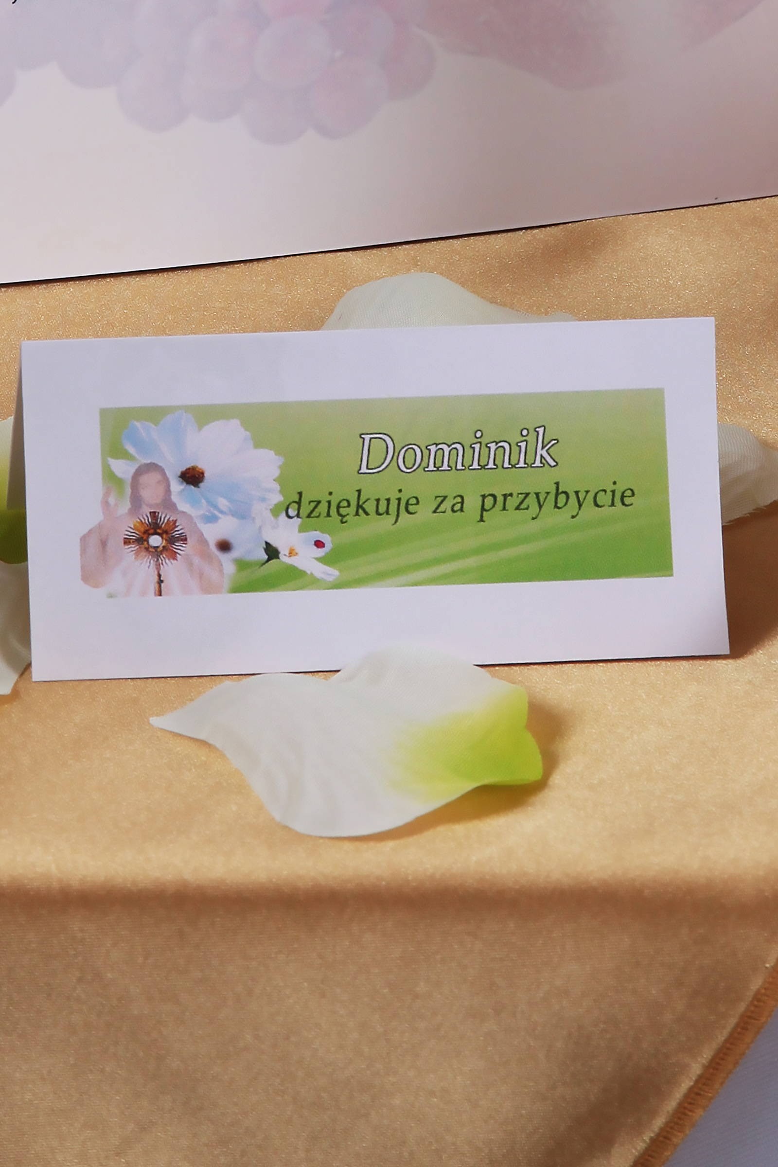 Personalized communion vignettes - Bławatek - obraz 0