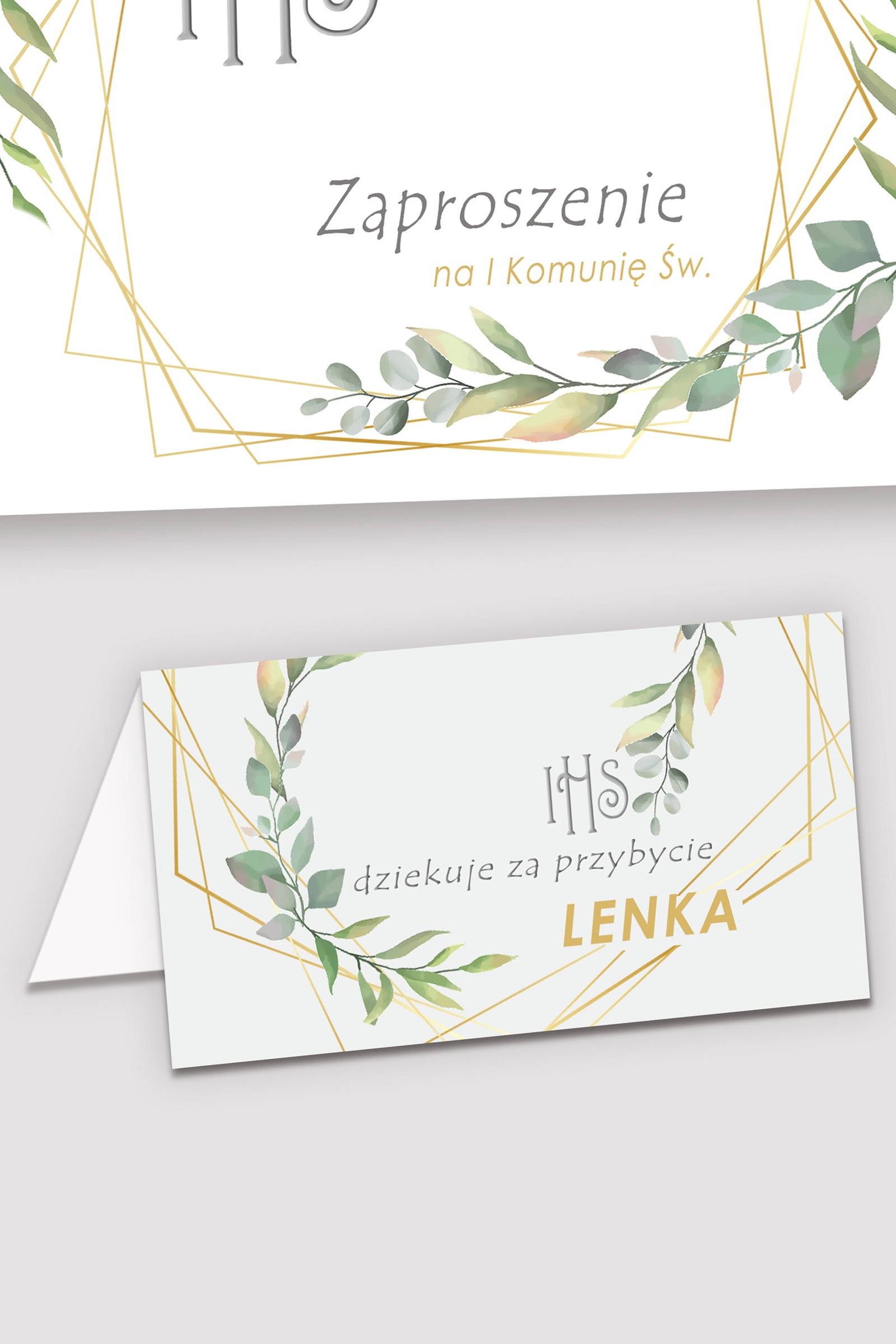 Personalized communion vignettes - Misty morning Personalized communion vignettes - Misty morning - obraz 0