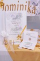 Personalized decorative communion set - Host - obraz 3