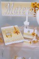 Personalized decorative communion set - Gold lace - obraz 2