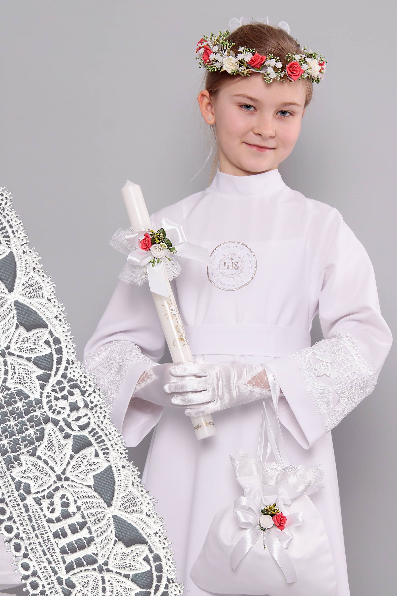 Communion Alba with guipure 14a/UK-R3 - obraz 0