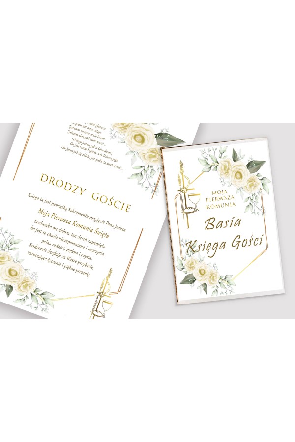 Personalized decorative communion set - Gracja - obraz 4