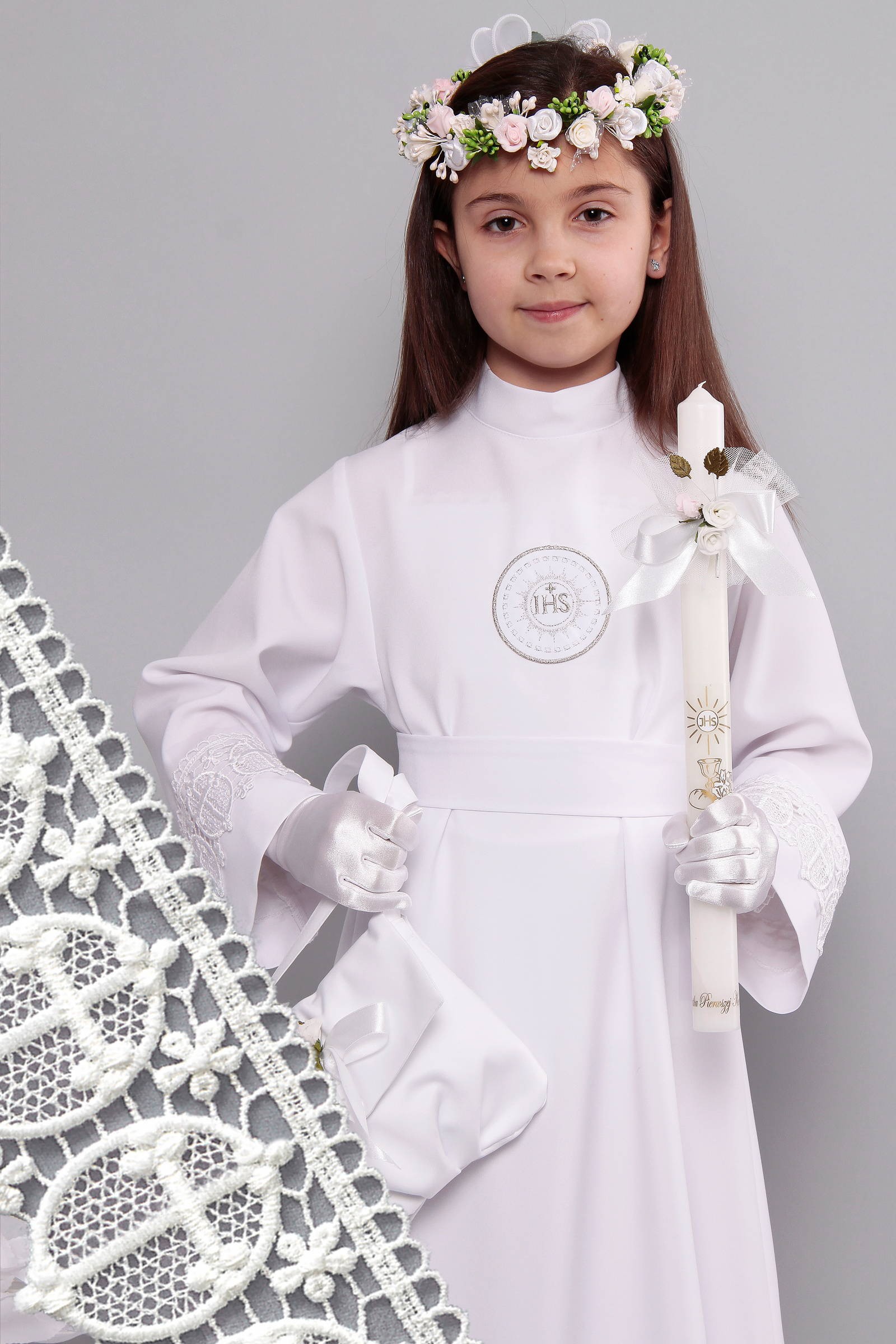 Communion Alba with guipure 14a/UK-R2 - obraz 0