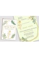 Personalized decorative communion set - Gold and twigs - obraz 4