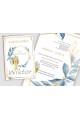 Personalized decorative communion set - Gold with a touch of navy blue - obraz 4