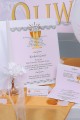 Personalized decorative communion set - Lace white - obraz 3