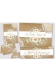 Personalized decorative communion set - Parchment beige - obraz 1