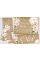 Personalized decorative communion set - Parchment bouquet - obraz 1