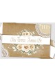 Personalized decorative communion set - Parchment beige - obraz 3