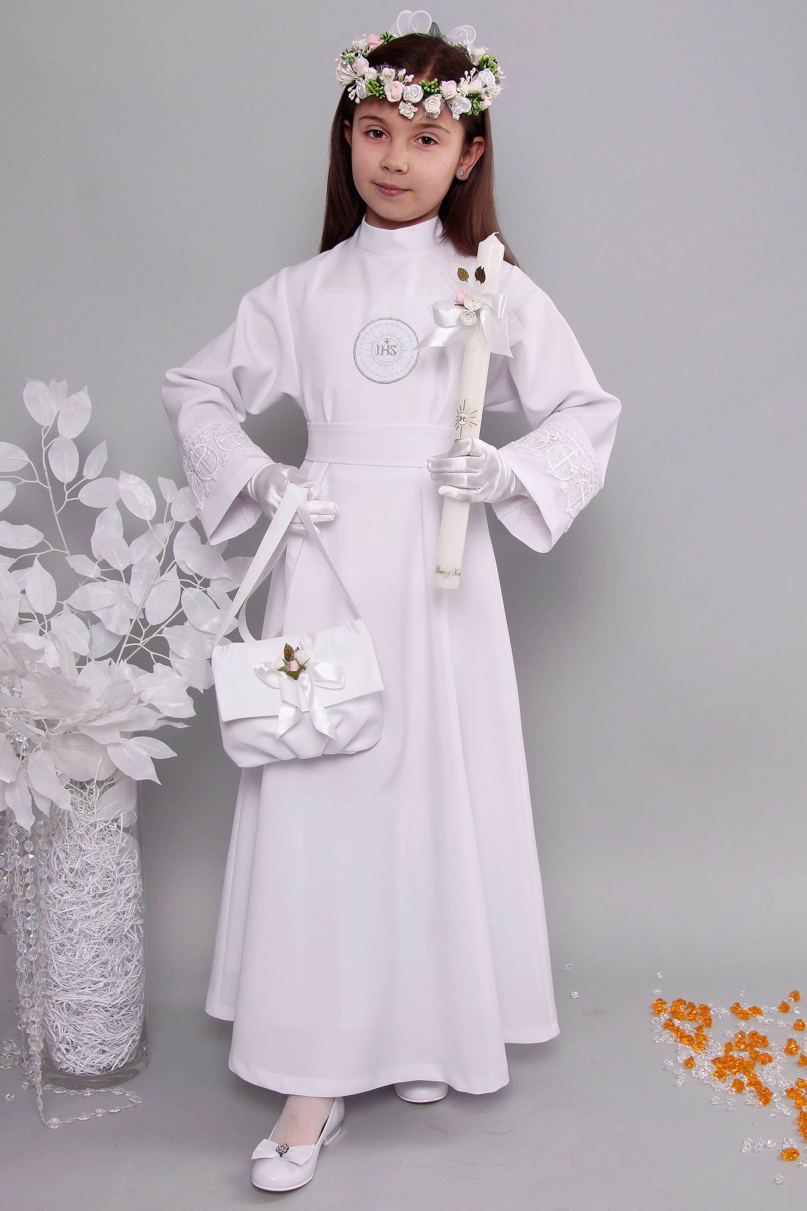 Communion Alba with guipure 14a/UK-R2 - obraz 2