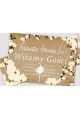 Personalized decorative communion set - Parchment orchard - obraz 3