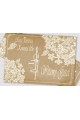 Personalized decorative communion set - Parchment butterfly - obraz 3