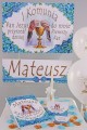 Personalized communion poster with a name - Unforgettable. - obraz 1