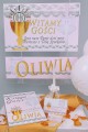 Personalized communion poster with name - Lace white - obraz 1
