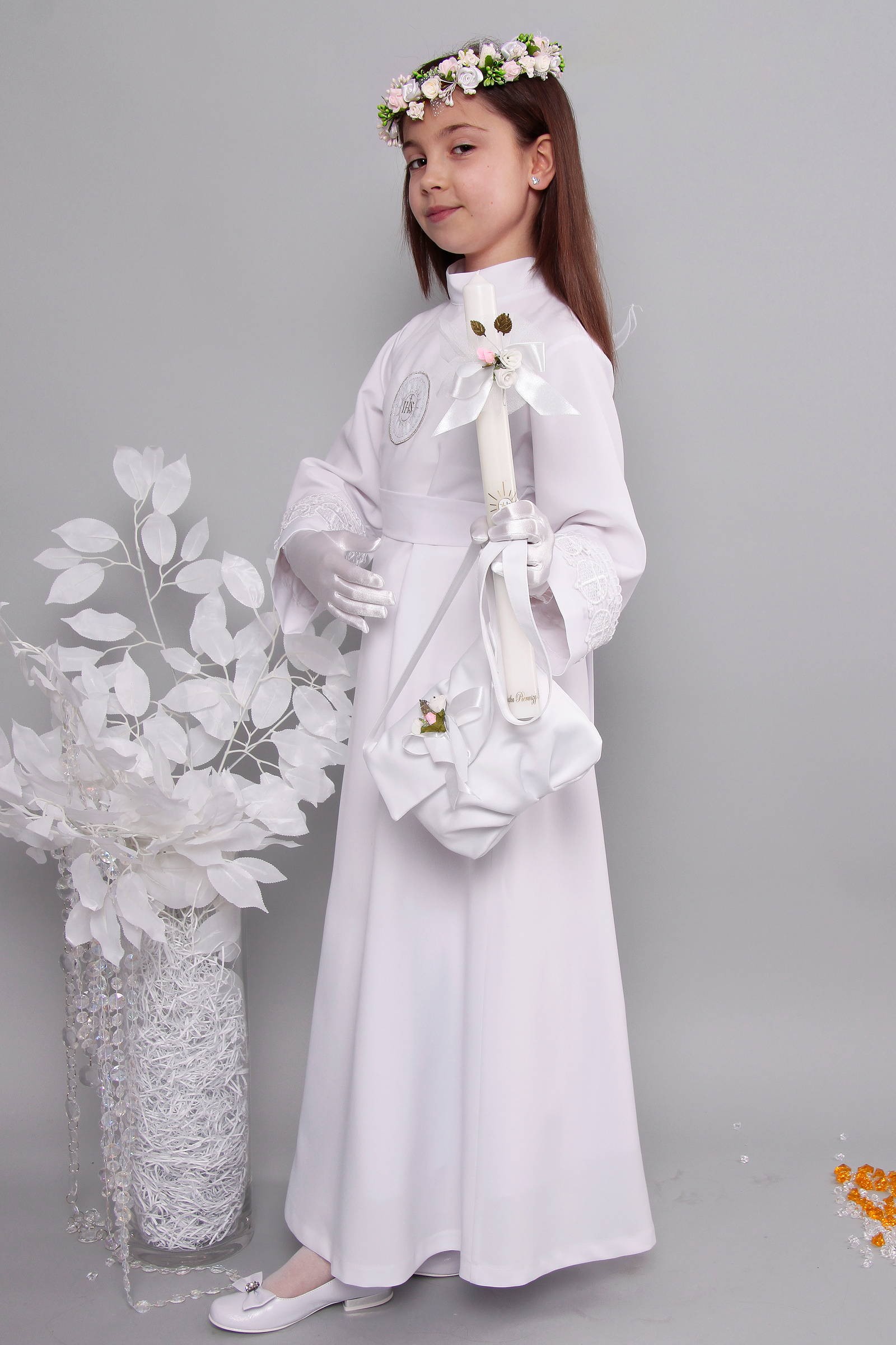 Communion Alba with guipure 14a/UK-R2 - obraz 3