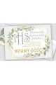 Personalized communion poster with name - Misty morning - obraz 2