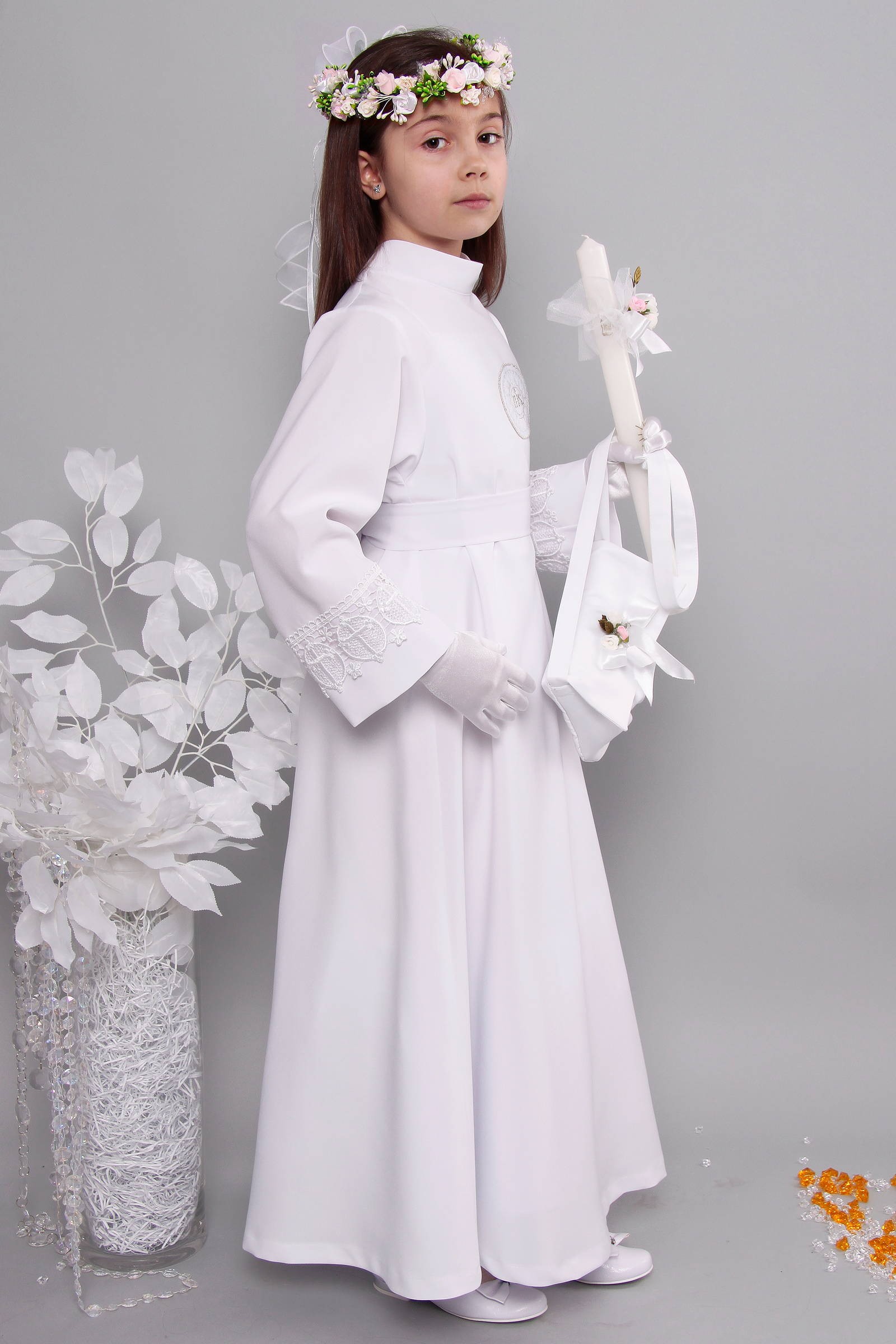 Communion Alba with guipure 14a/UK-R2 - obraz 4