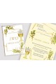 Personalized communion souvenir book - Golden charms - obraz 1
