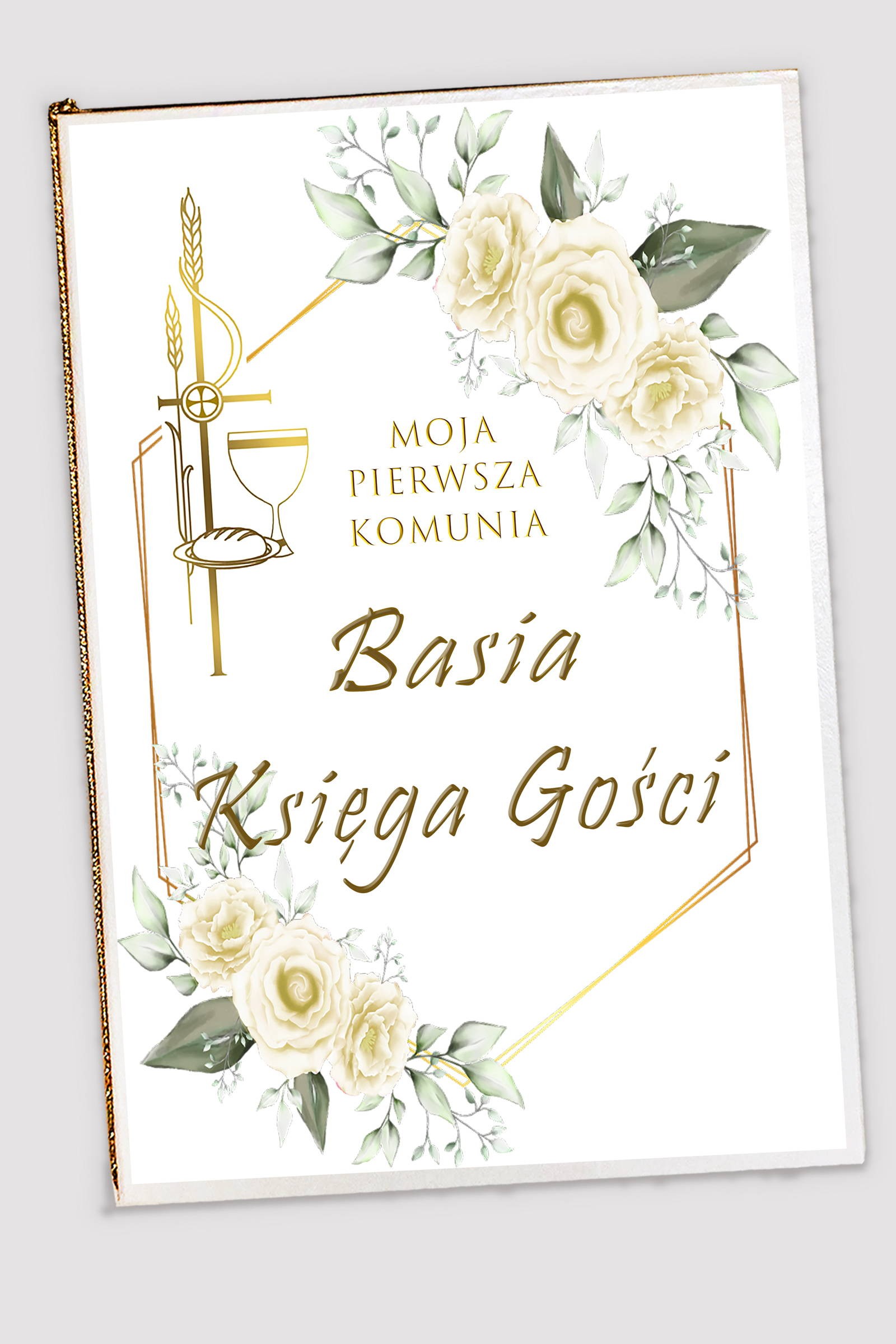Personalized communion souvenir book - Gracja - obraz 0