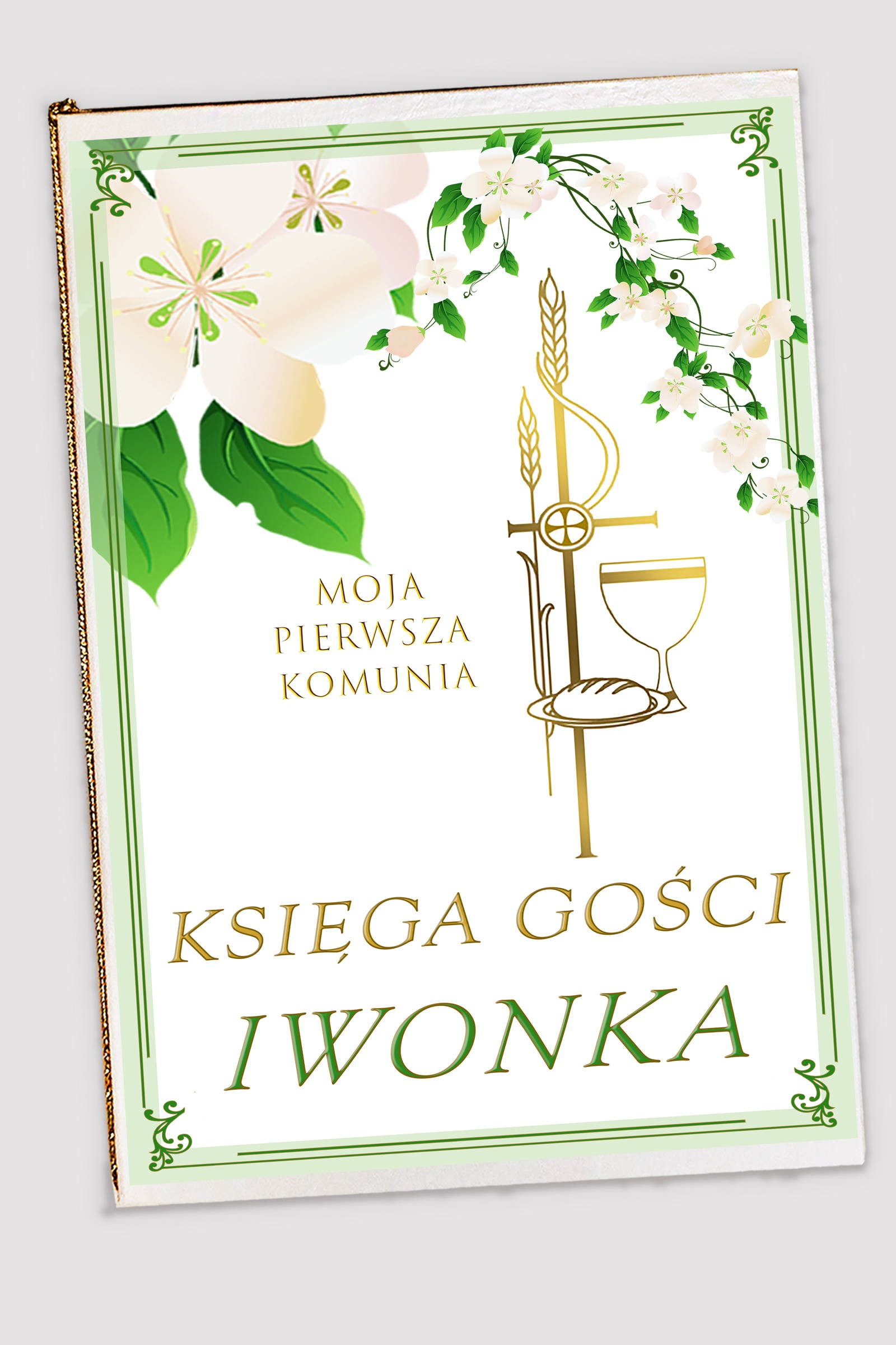 Personalized communion souvenir book - Freshness of the morning Personalized communion souvenir book - Freshness of the morning - obraz 0