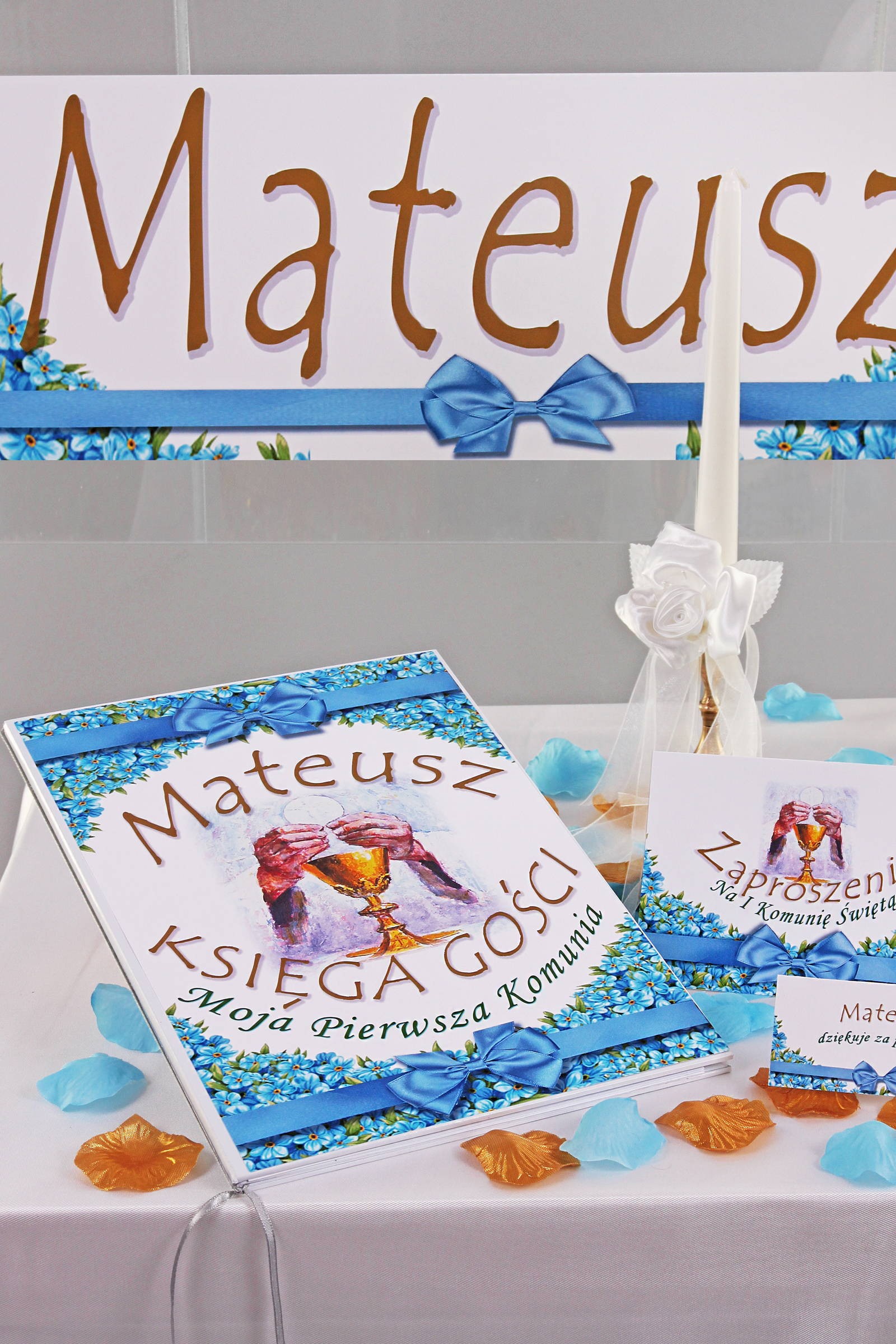 Personalized communion souvenir book - Unforgettable Personalized communion souvenir book - Unforgettable - obraz 0