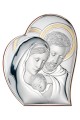 Picture with the image of the Holy Family in the 'heart'. - obraz 1