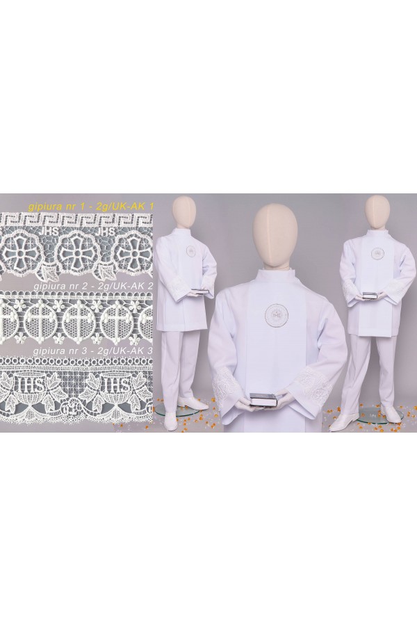 Communion Alba with guipure 2g/UK-AK1 - obraz 3