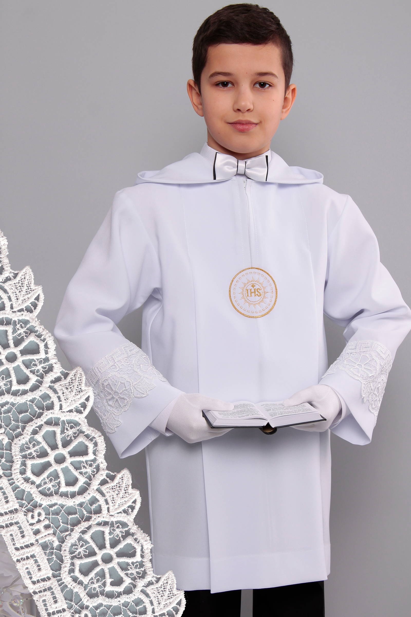 Communion Alba with guipure 2kg/UK-AK1 - obraz 0