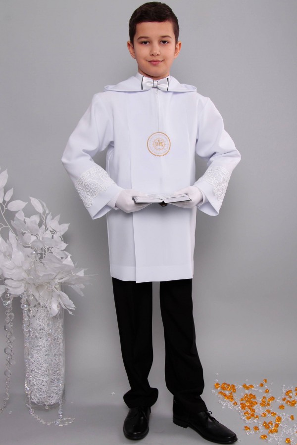 Communion Alba with guipure 2kg/UK-AK1 - obraz 1