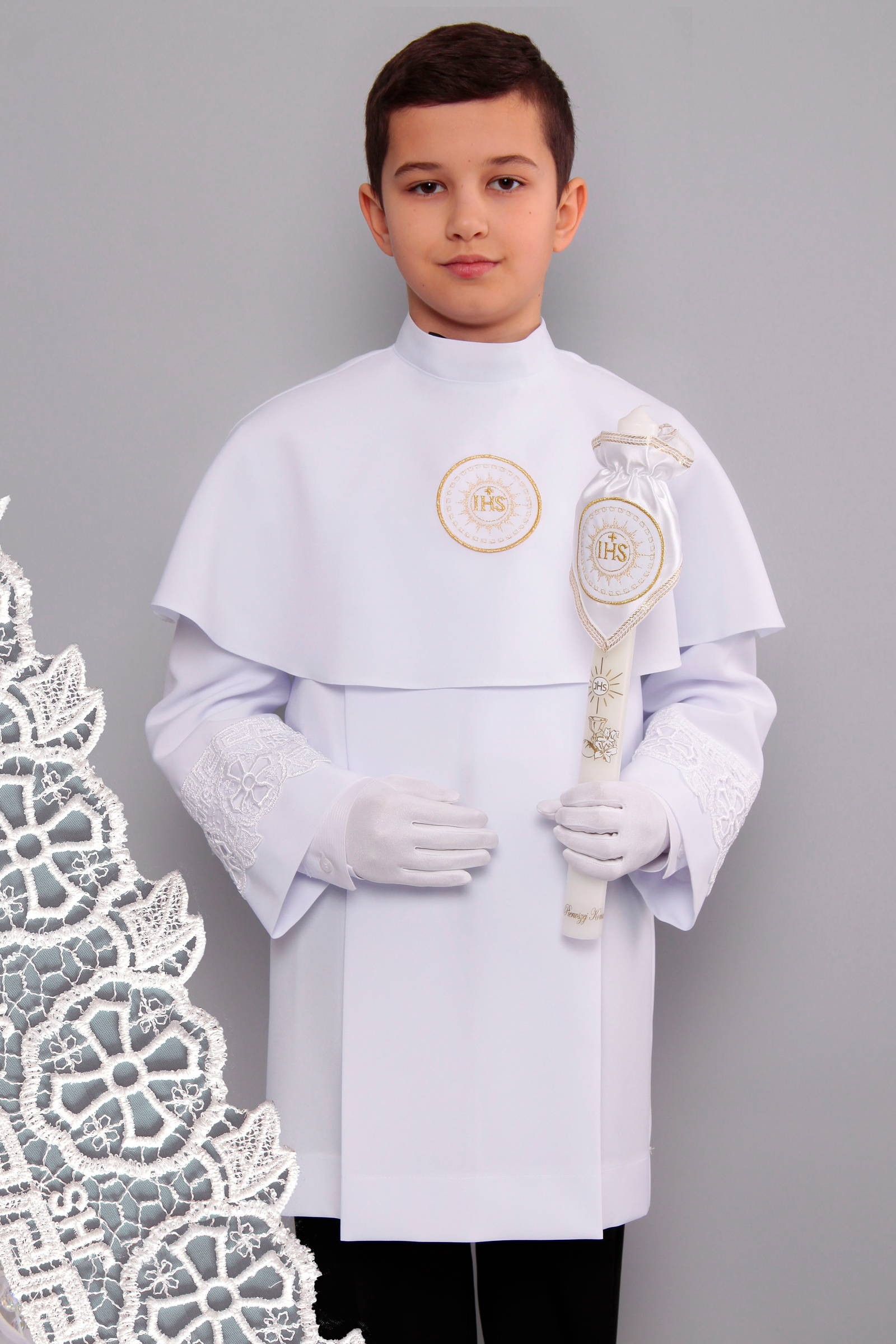 Communion Alba with guipure 3g/UK-AK1 - obraz 0