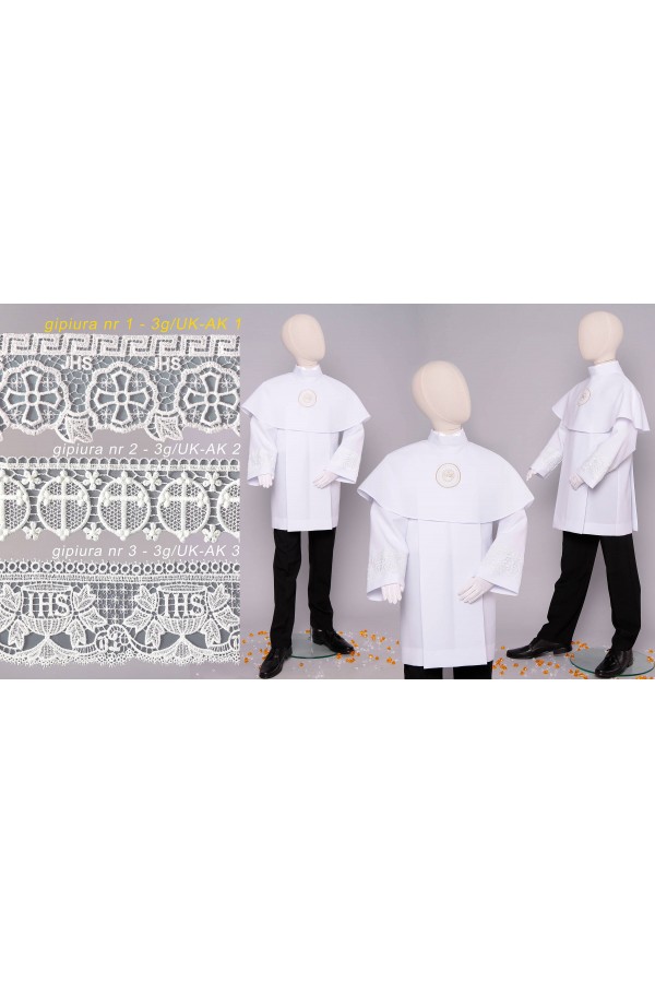 Communion Alba with guipure 3g/UK-AK1 - obraz 3