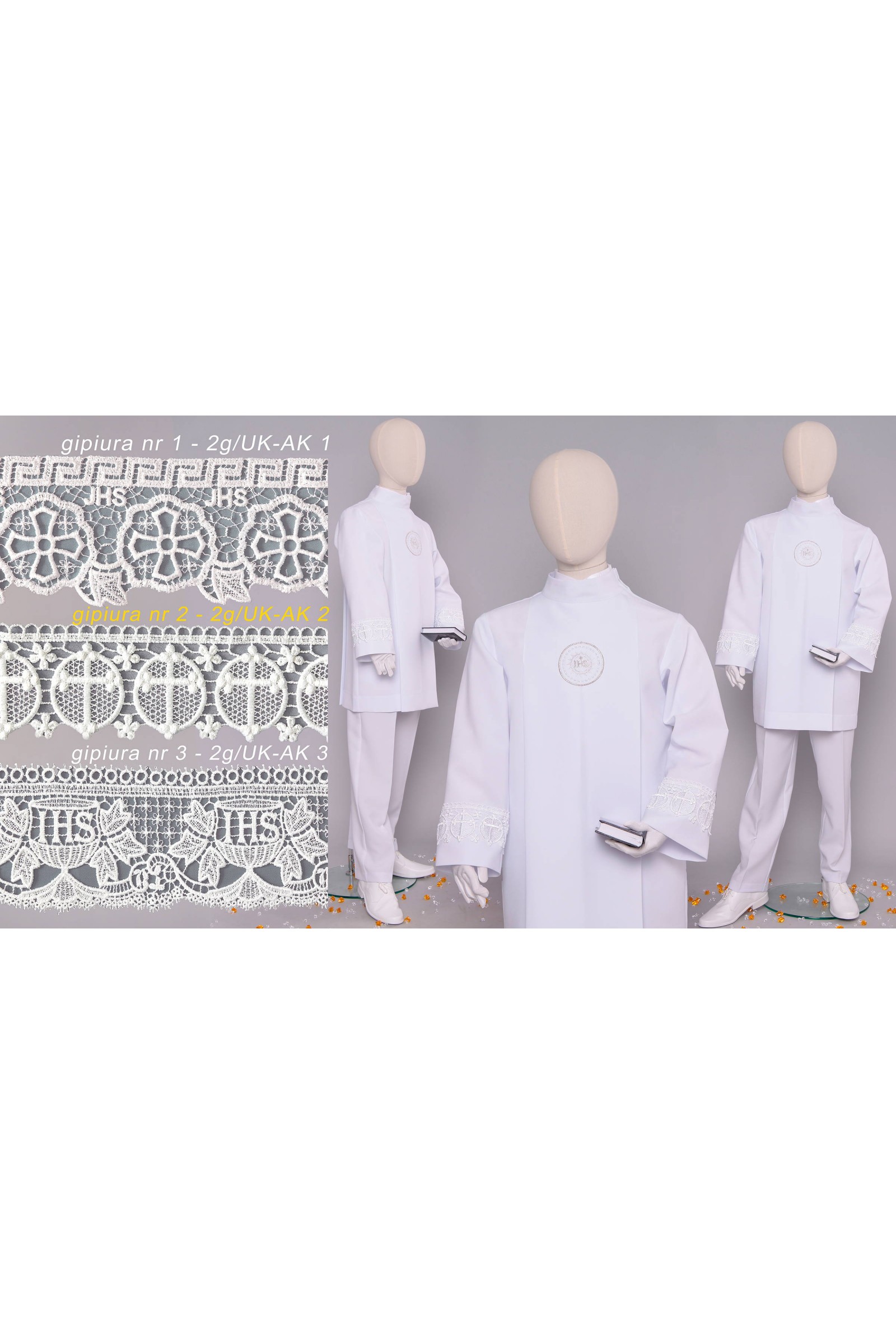 Communion Alba with guipure 2g/UK-AK2 - obraz 3