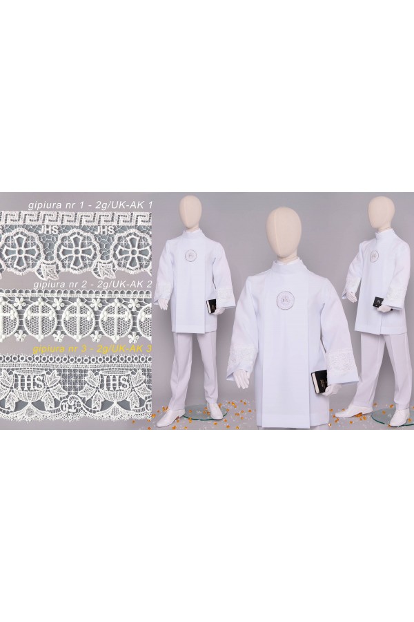 Communion Alba with guipure 2g/UK-AK3 - obraz 4