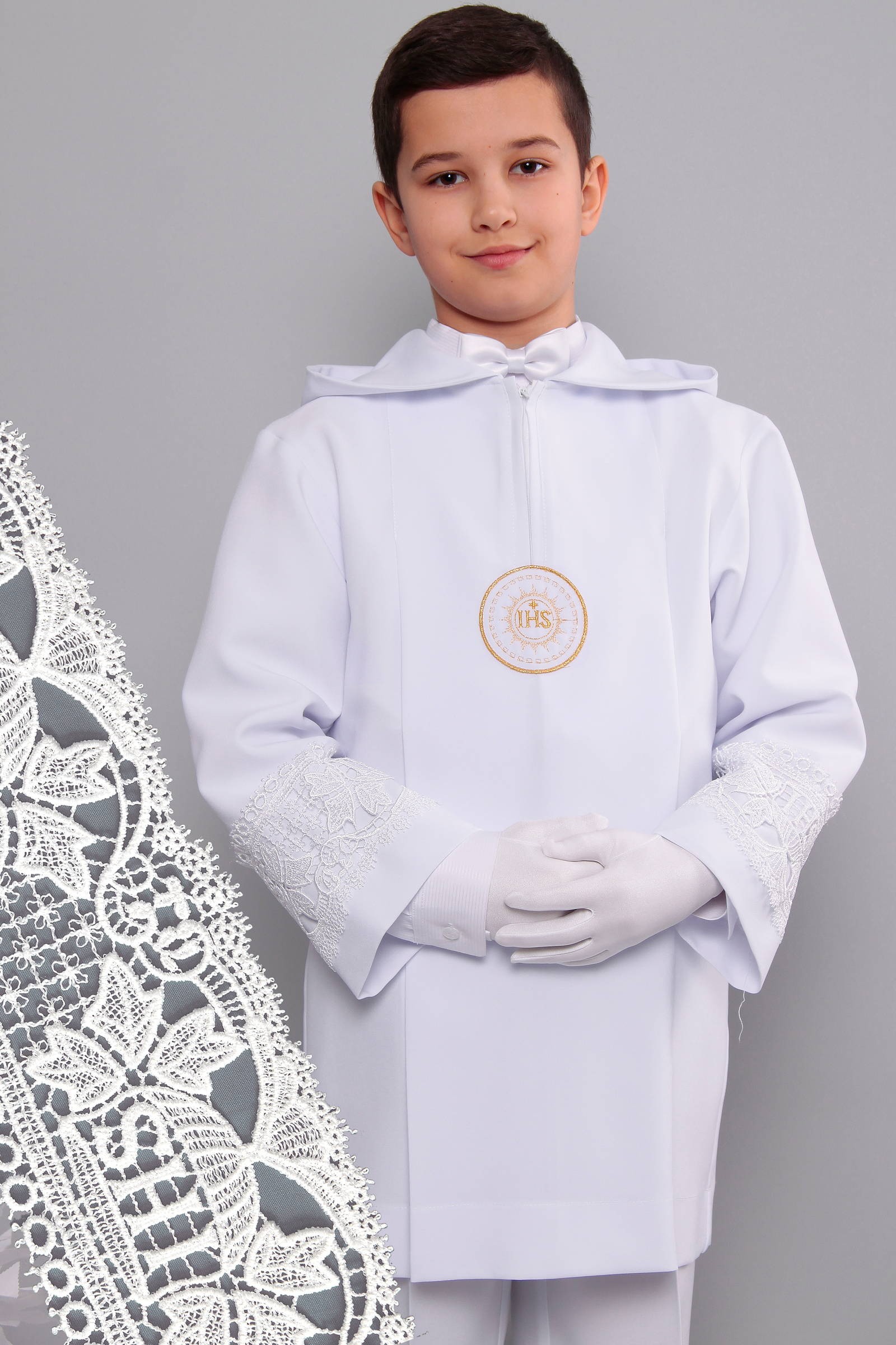 Communion Alba with guipure 2kg/UK-AK3 - obraz 0