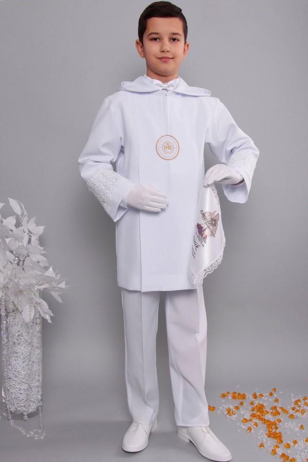 Communion Alba with guipure 2kg/UK-AK3 - obraz 1