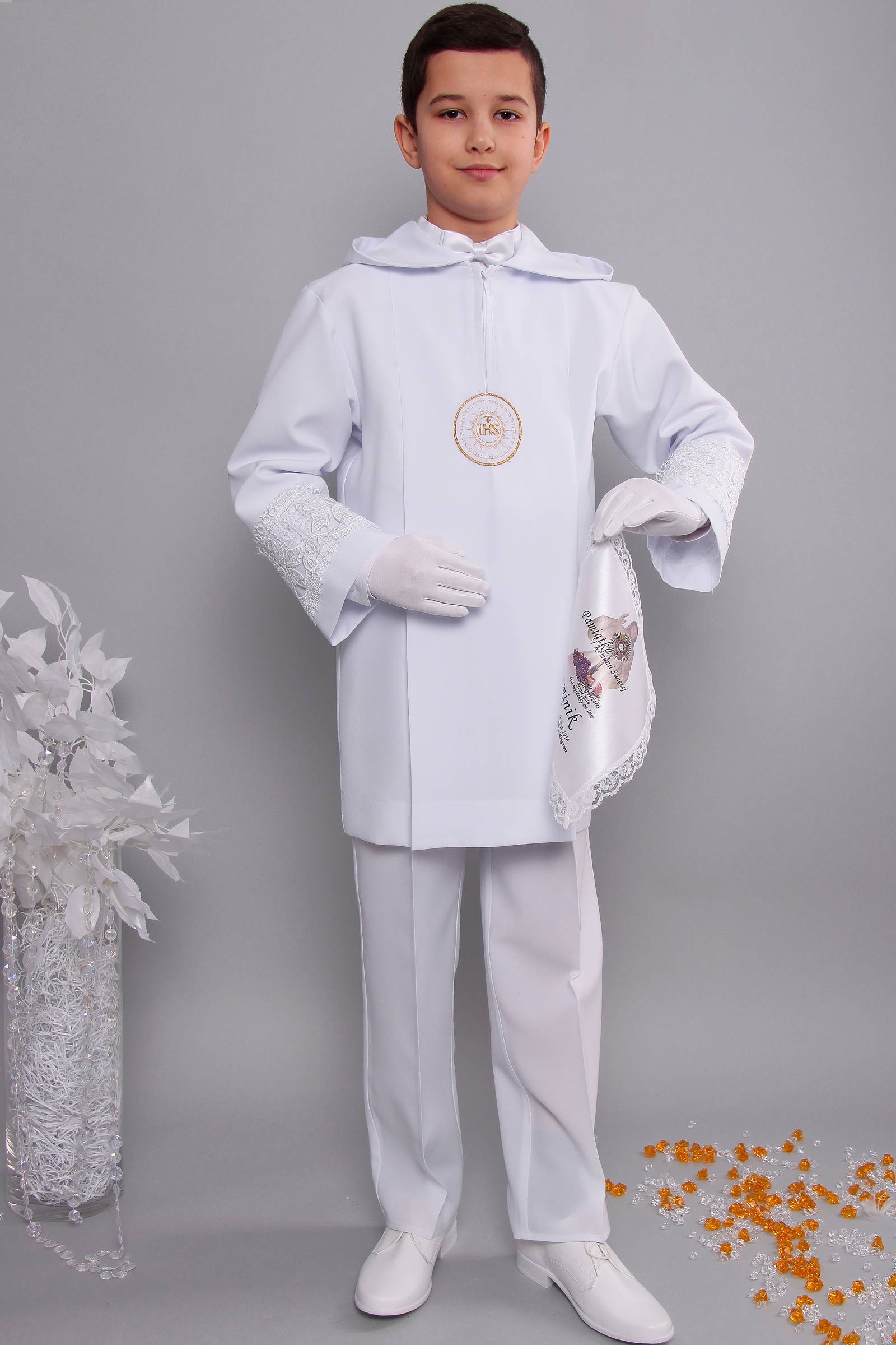 Communion Alba with guipure 2kg/UK-AK3 - obraz 1