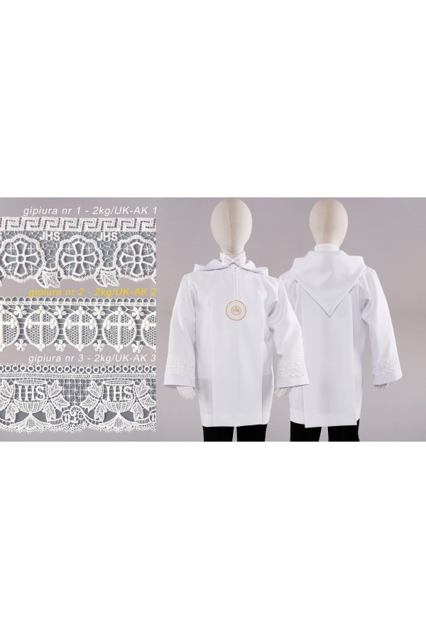 Communion Alba with guipure 2kg/UK-AK2 - obraz 4