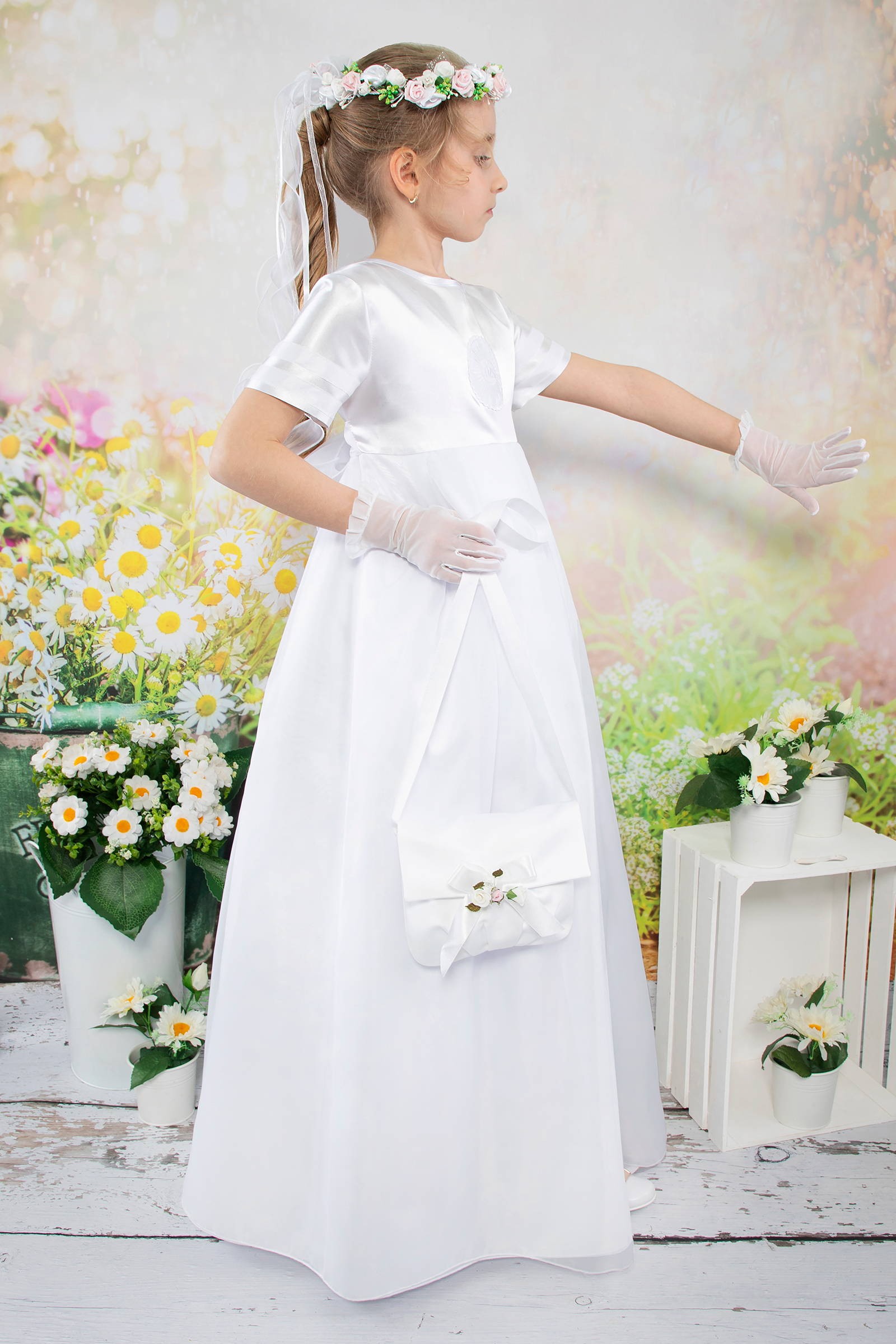 Communion dress - Josephine 11/UK-SK - obraz 0