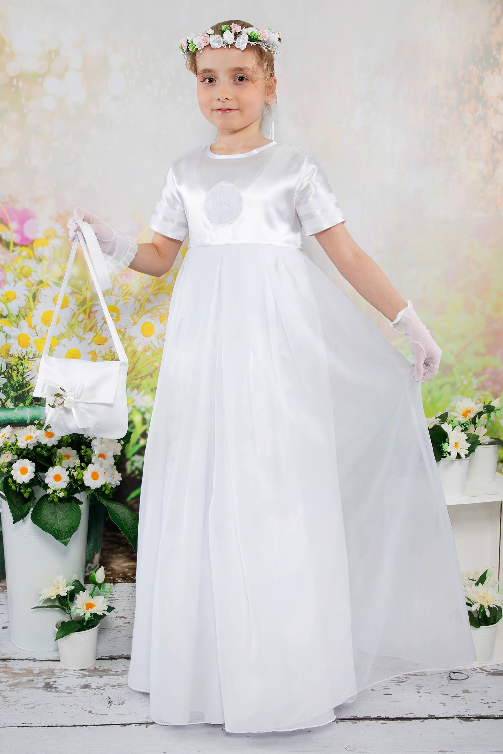 Communion dress - Josephine 11/UK-SK - obraz 1