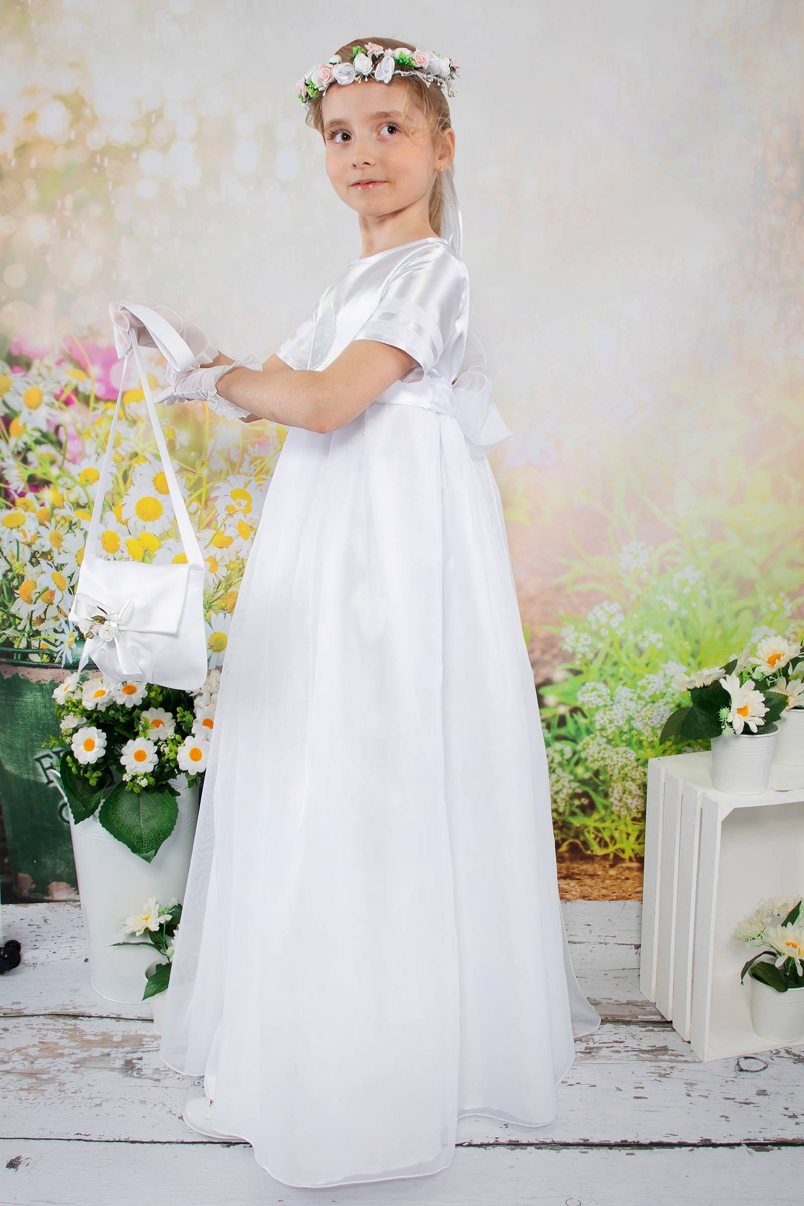 Communion dress - Josephine 11/UK-SK - obraz 3