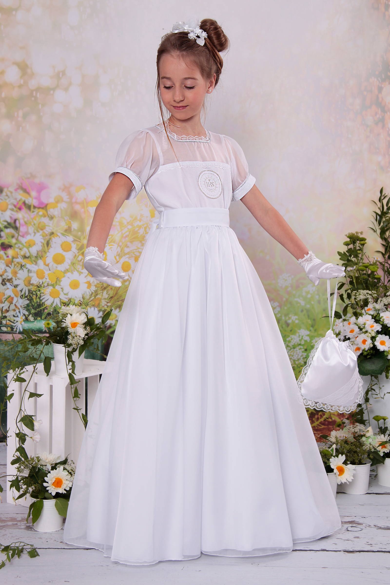 Classic communion dress 26/UK-SK - obraz 2